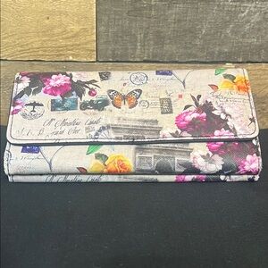 Floral Print Women's Wallet